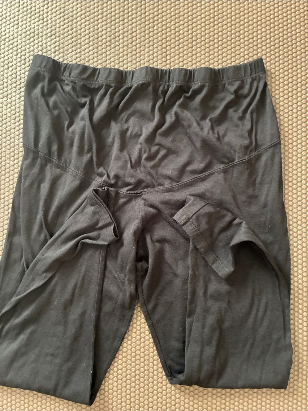 Kristin Nicole Maternity Black Leggings Size Large